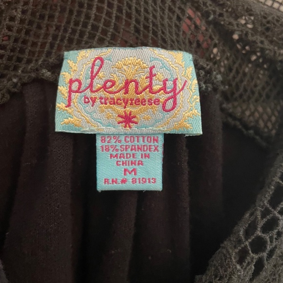 PLENTY BY TRACY REESE Cropped Tiny/Vintage Style Lace Cardigan Sweater - Picture 6 of 10